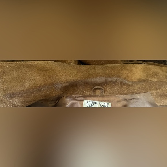 Vintage mcgregor leather coat Mens Sz 40 long - Picture 10 of 10